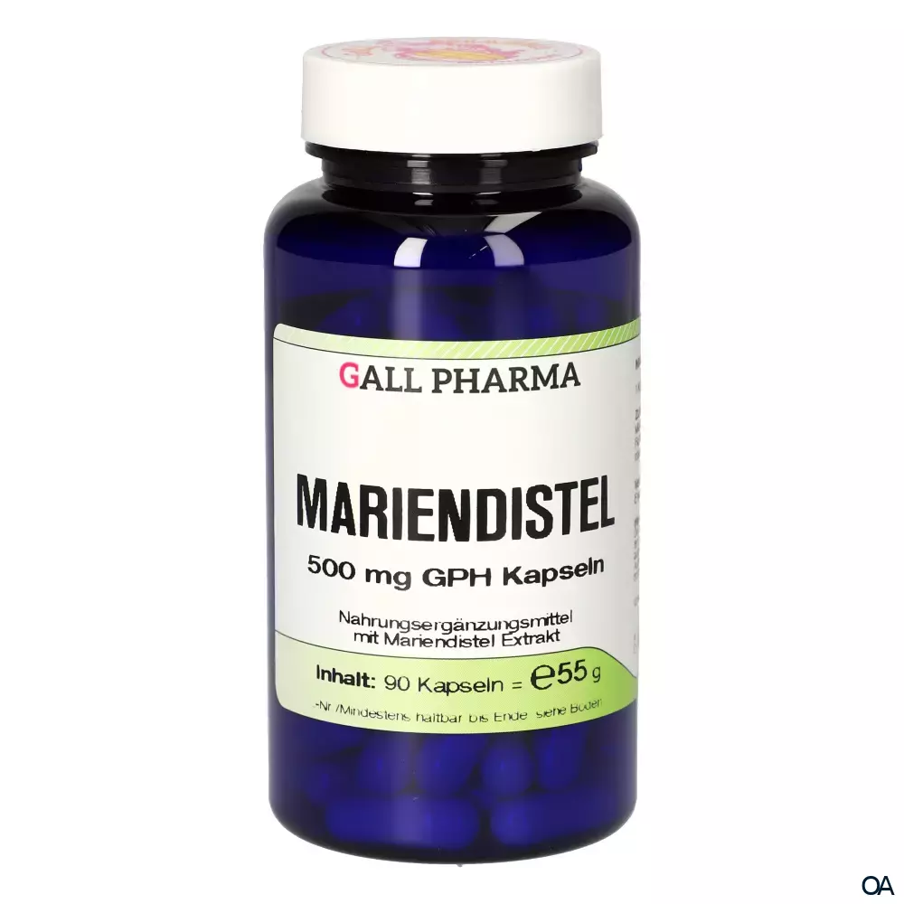 Gall Pharma Mariendistel 500 mg Kapseln Gall Pharma Mariendistel 500 mg Kapseln