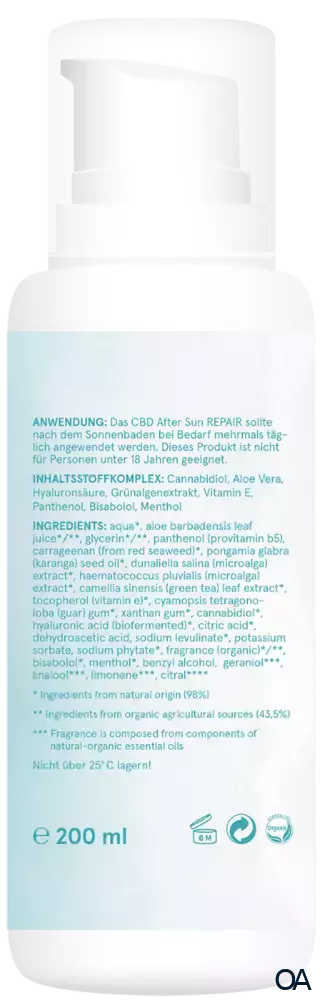 CBD VITAL After Sun Repair CBD VITAL After Sun Repair