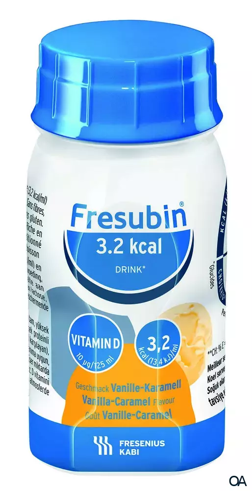 Fresubin® 3.2 kcal DRINK Vanille-Karamell 125 ml Fresubin® 3.2 kcal DRINK Vanille-Karamell 125 ml