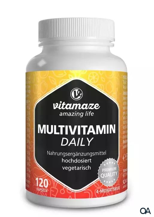 Vitamaze Multivitamin Daily ohne Jod Kapseln