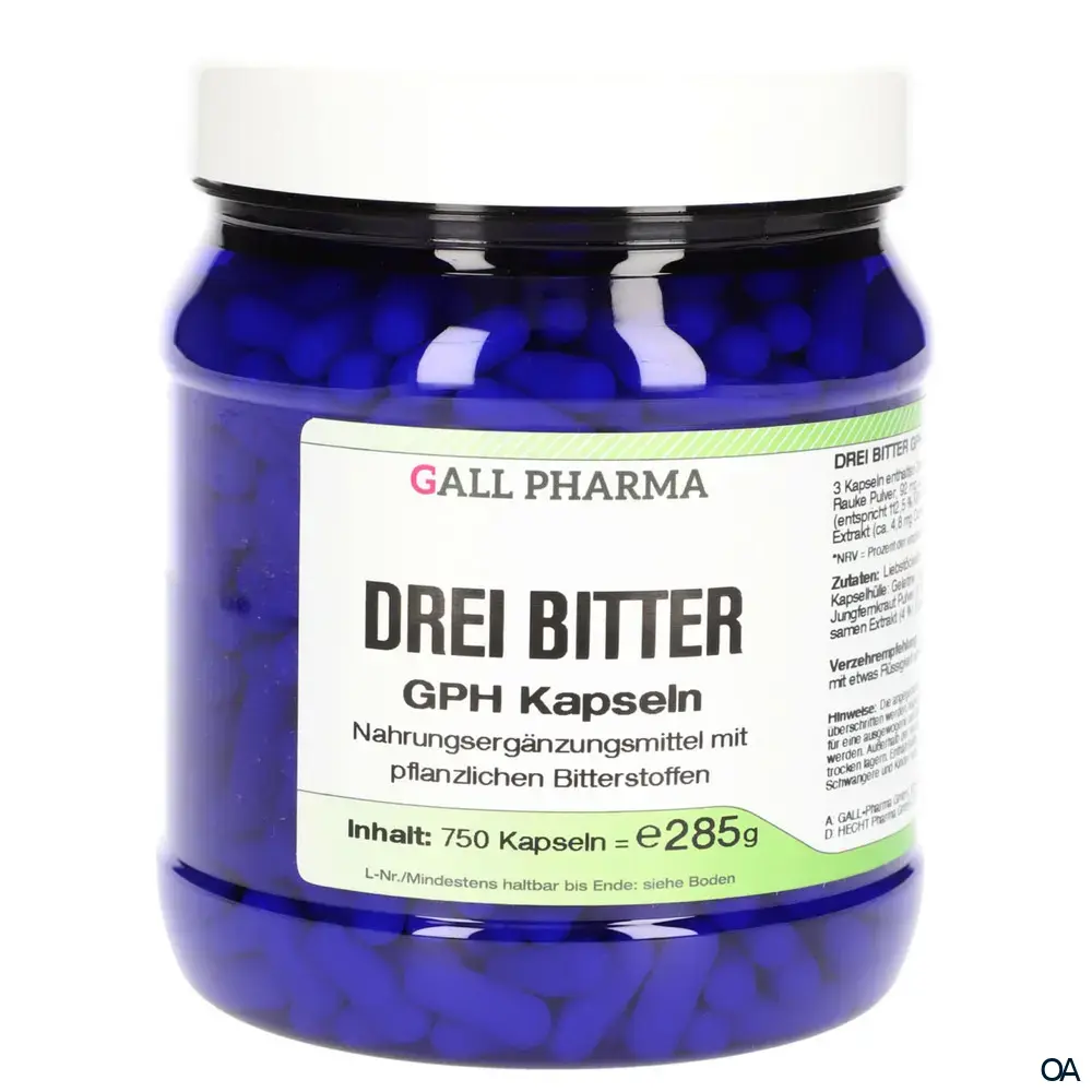 Gall Pharma Drei Bitter® Kapseln Gall Pharma Drei Bitter® Kapseln