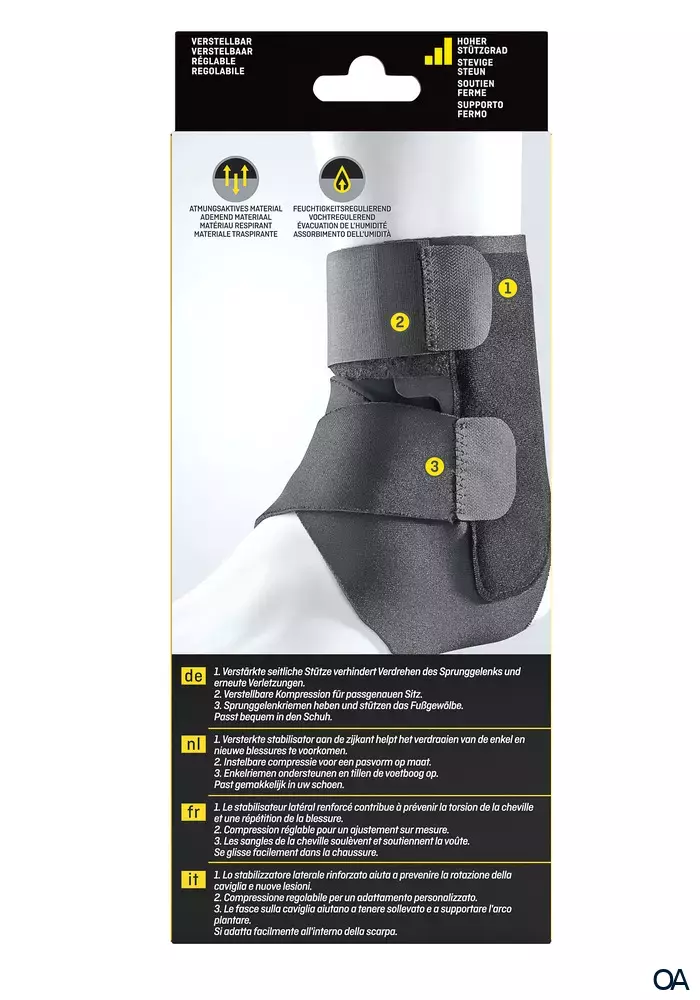 3M FUTURO™ Stabilisierende Sprunggelenk-Bandage anpassbar 46645, Verstellbar SPORT (20.3 - 25.4 cm) 3M FUTURO™ Stabilisierende Sprunggelenk-Bandage anpassbar 46645, Verstellbar SPORT (20.3 - 25.4 cm)