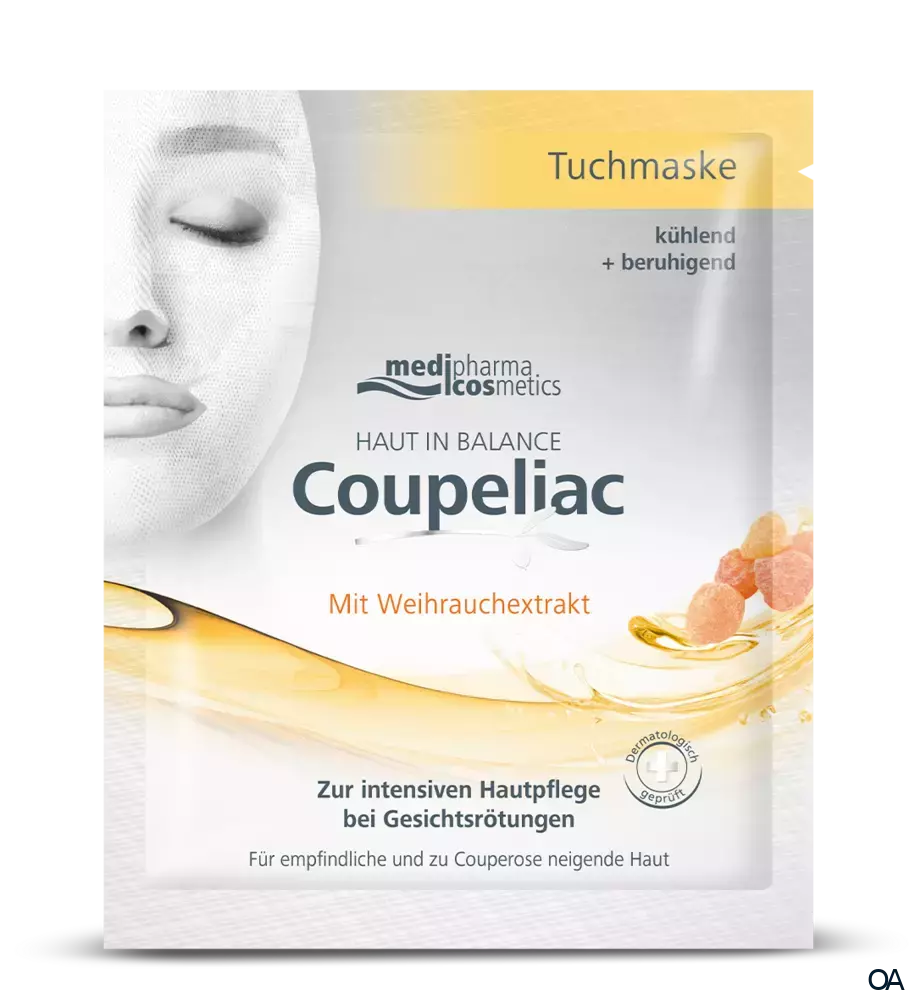 medipharma cosmetics Haut in Balance Coupeliac Tuchmasken Intensiv-Kur medipharma cosmetics Haut in Balance Coupeliac Tuchmasken Intensiv-Kur