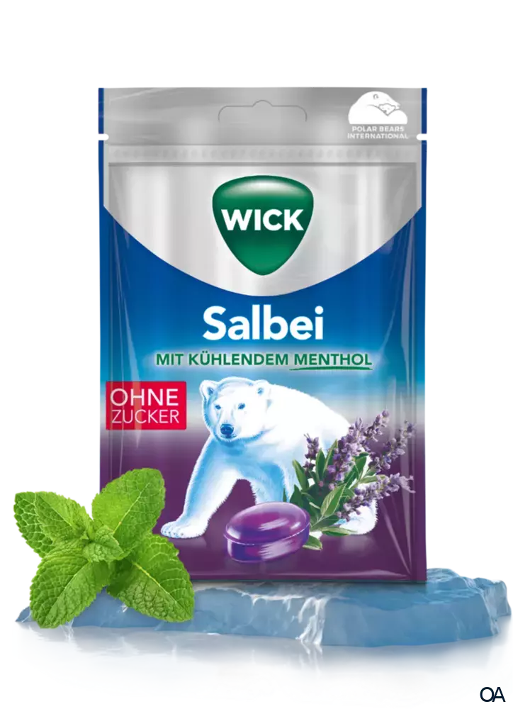Wick Salbei Hustenbonbons mit Menthol zuckerfrei Wick Salbei Hustenbonbons mit Menthol zuckerfrei