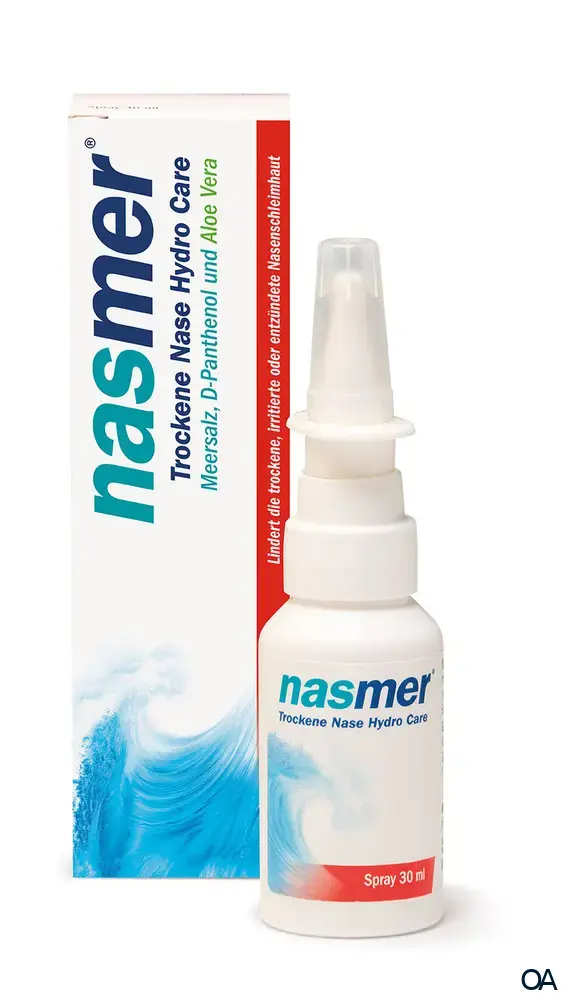 Nasmer® Trockene Nase Hydro Care Nasenspray Nasmer® Trockene Nase Hydro Care Nasenspray