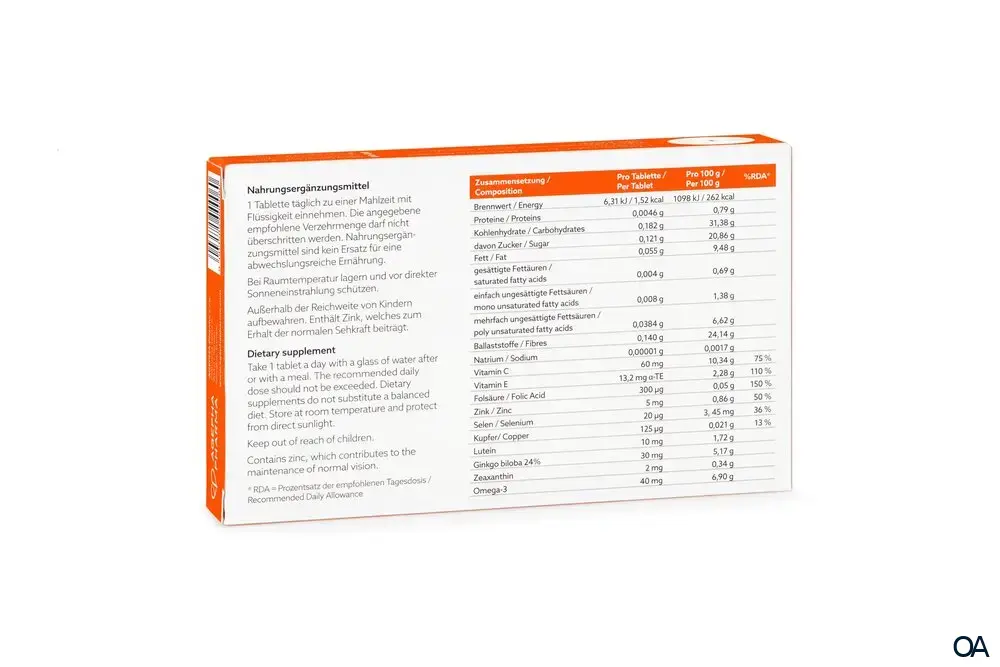 Macusan® Tabletten Macusan® Tabletten