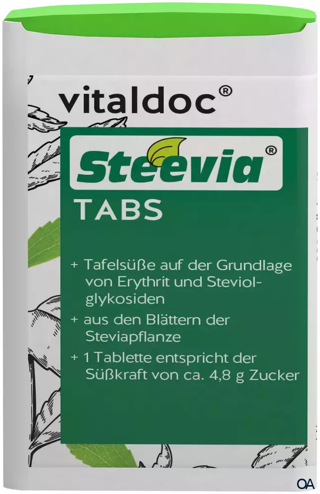 vitaldoc® Steevia® TABS Spenderbox vitaldoc® Steevia® TABS Spenderbox