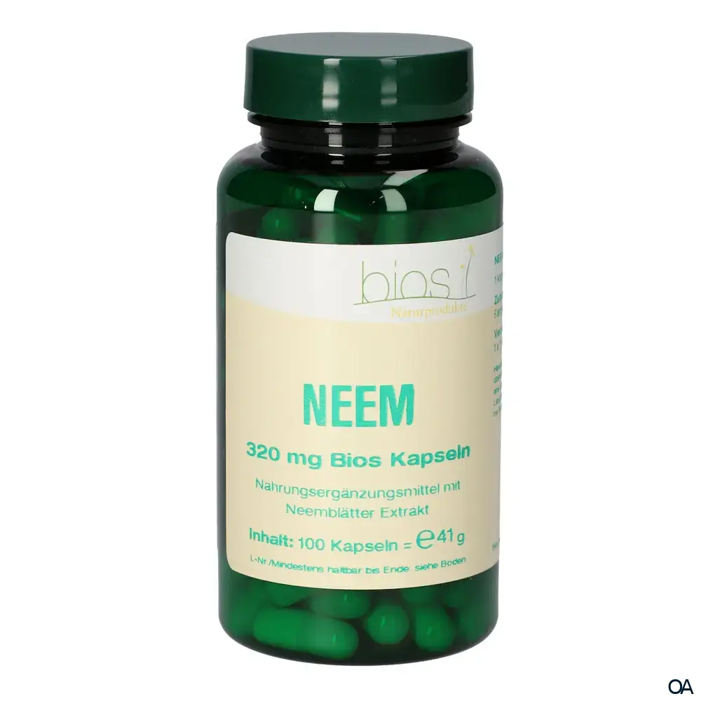 Bios Neem 320 mg Kapseln Bios Neem 320 mg Kapseln