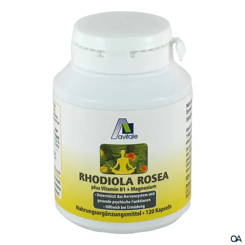 Avitale Rhodiola Rosea Kapseln