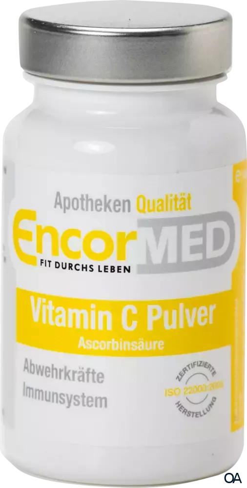 EncorMed Vitamin C Pulver EncorMed Vitamin C Pulver