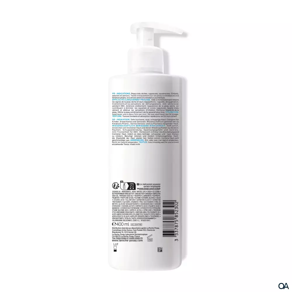 La Roche Posay Lipikar Lait Urea 10 % Lotion