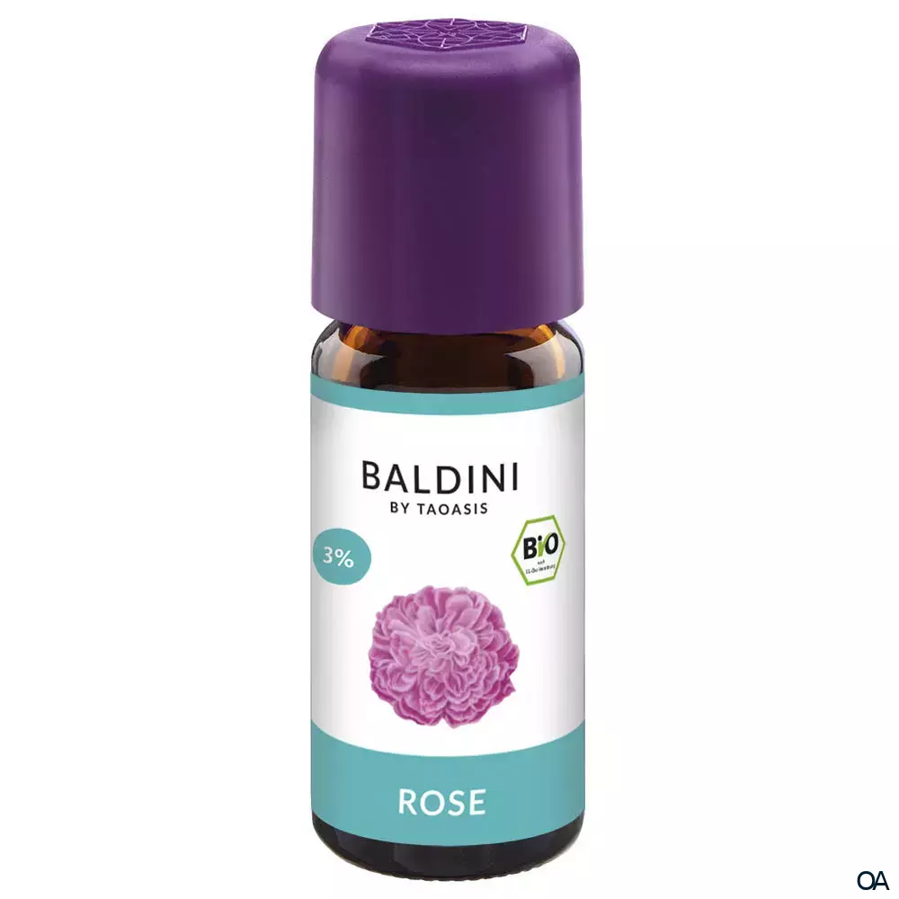 Taoasis Baldini Bio-Aroma Rosenöl rein 3 % Taoasis Baldini Bio-Aroma Rosenöl rein 3 %