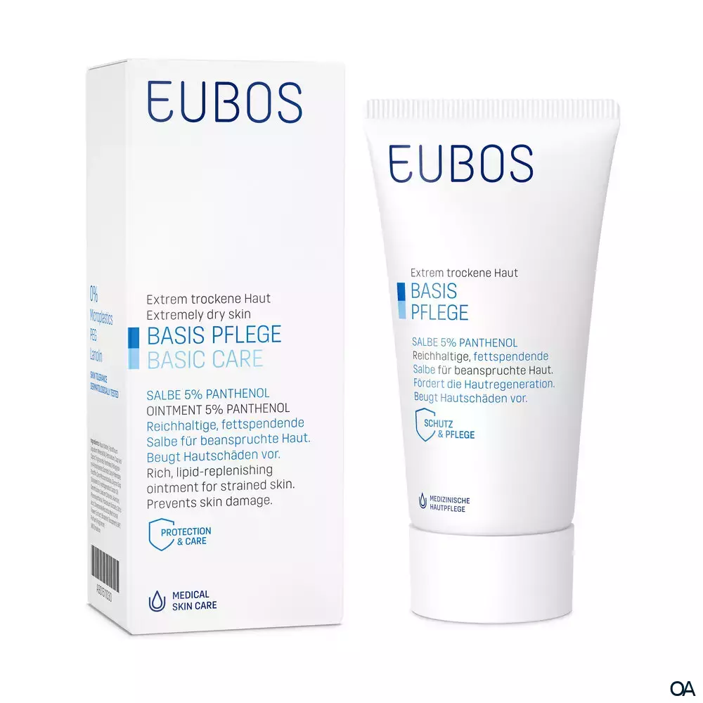 EUBOS BASIS PFLEGE SALBE 5% PANTHENOL