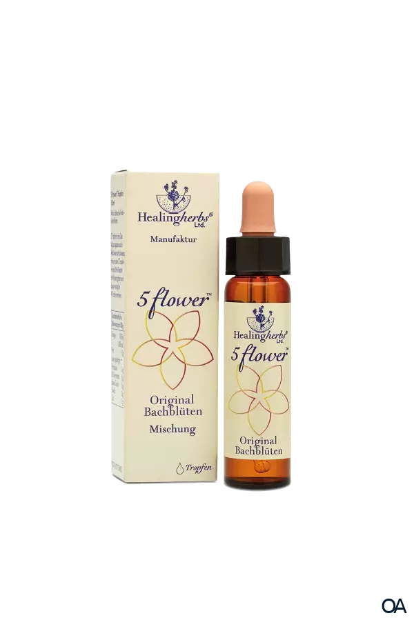 Healing Herbs Bachblüten 5 Flower Bachblüten Tropfen Healing Herbs Bachblüten 5 Flower Bachblüten Tropfen