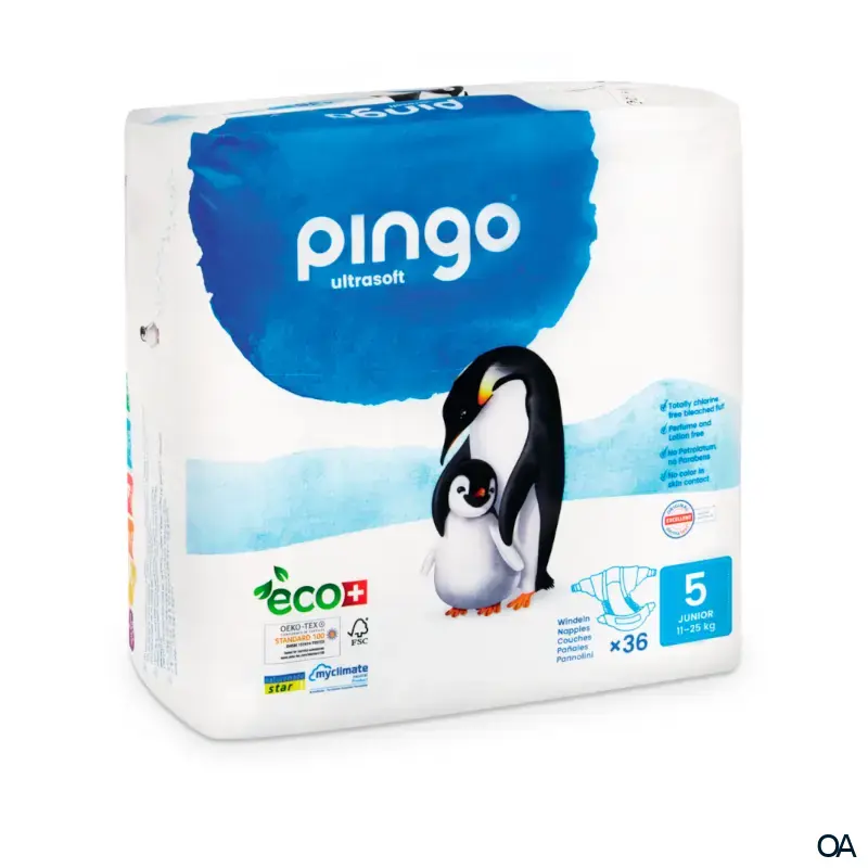 pingo® ultrasoft Bio Windeln Junior 11 - 25 kg pingo® ultrasoft Bio Windeln Junior 11 - 25 kg