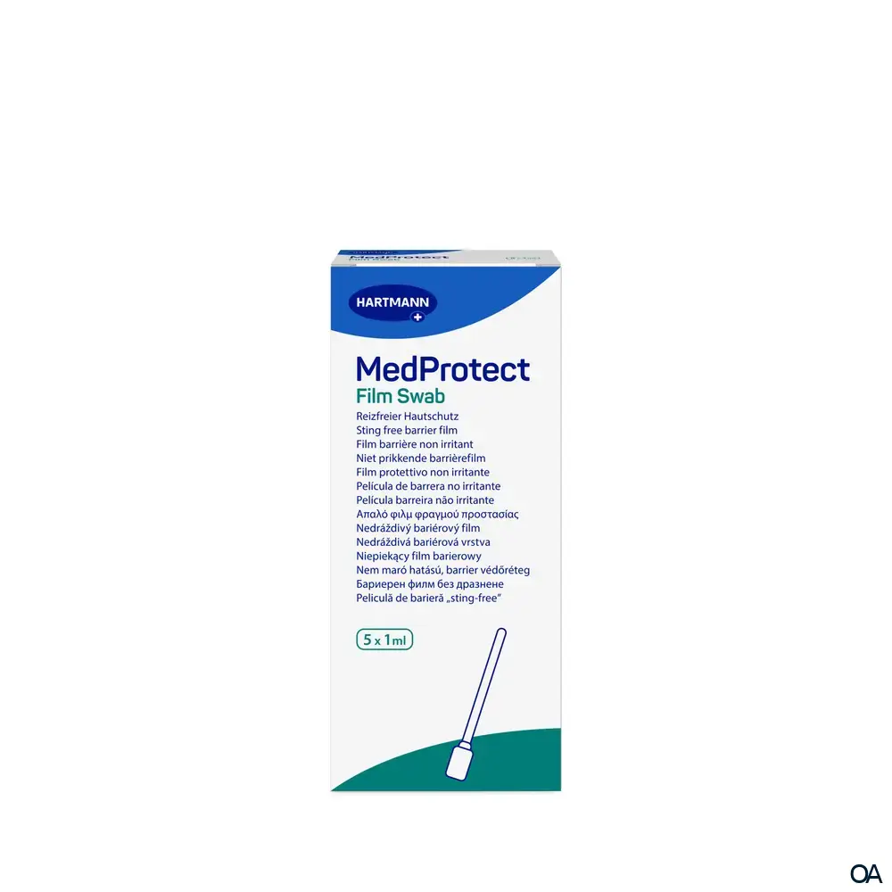 HARTMANN MedProtect Film Swab - Reizfreier Hautschutz 1 ml