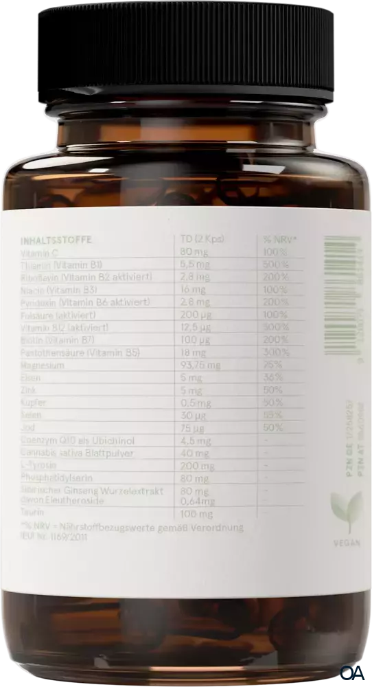 CBD VITAL Hanf Antistress Kapseln