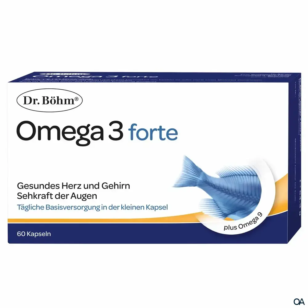 Dr. Böhm® Omega 3 forte Kapseln Dr. Böhm® Omega 3 forte Kapseln