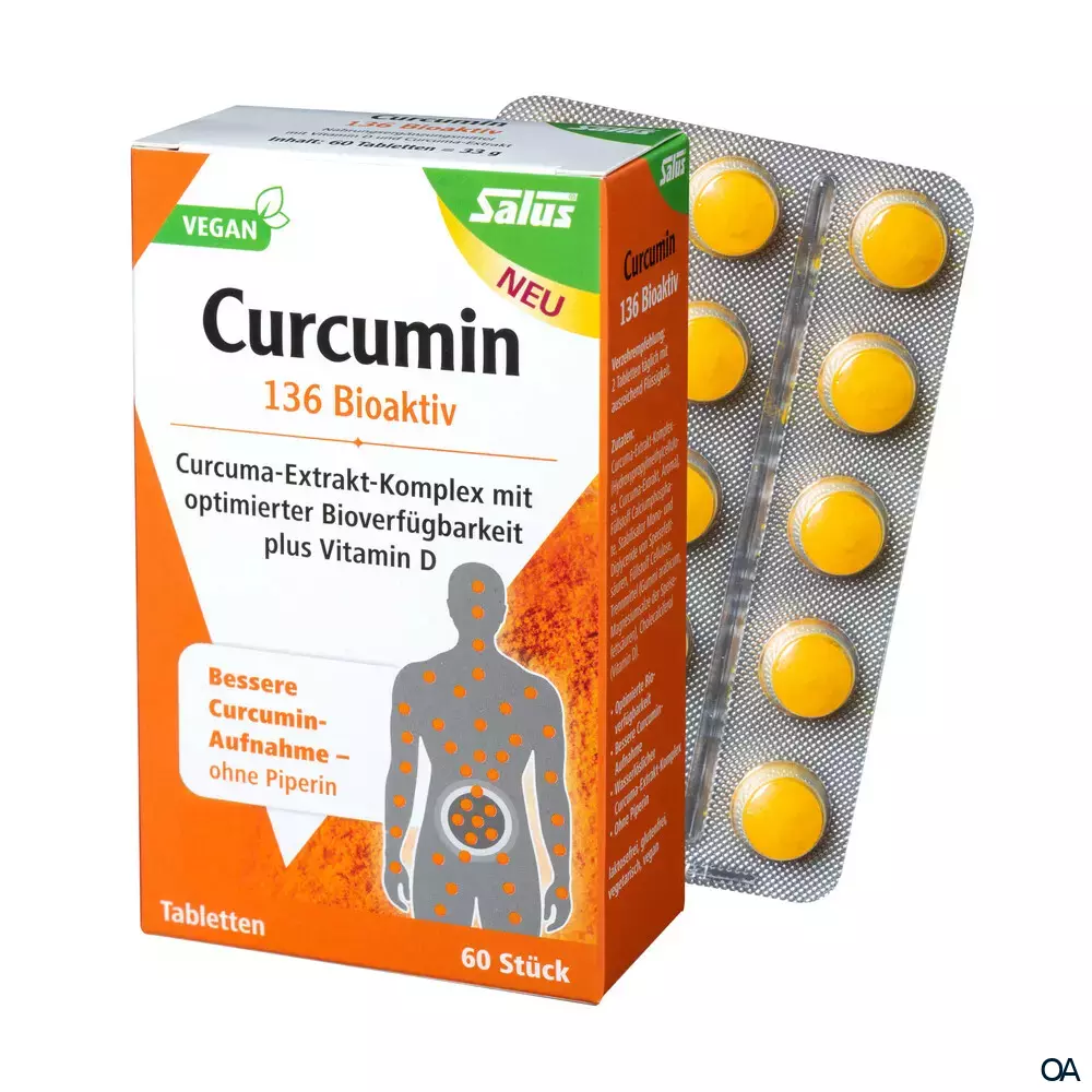 Salus® Curcumin 136 Bioaktiv Tabletten Salus® Curcumin 136 Bioaktiv Tabletten