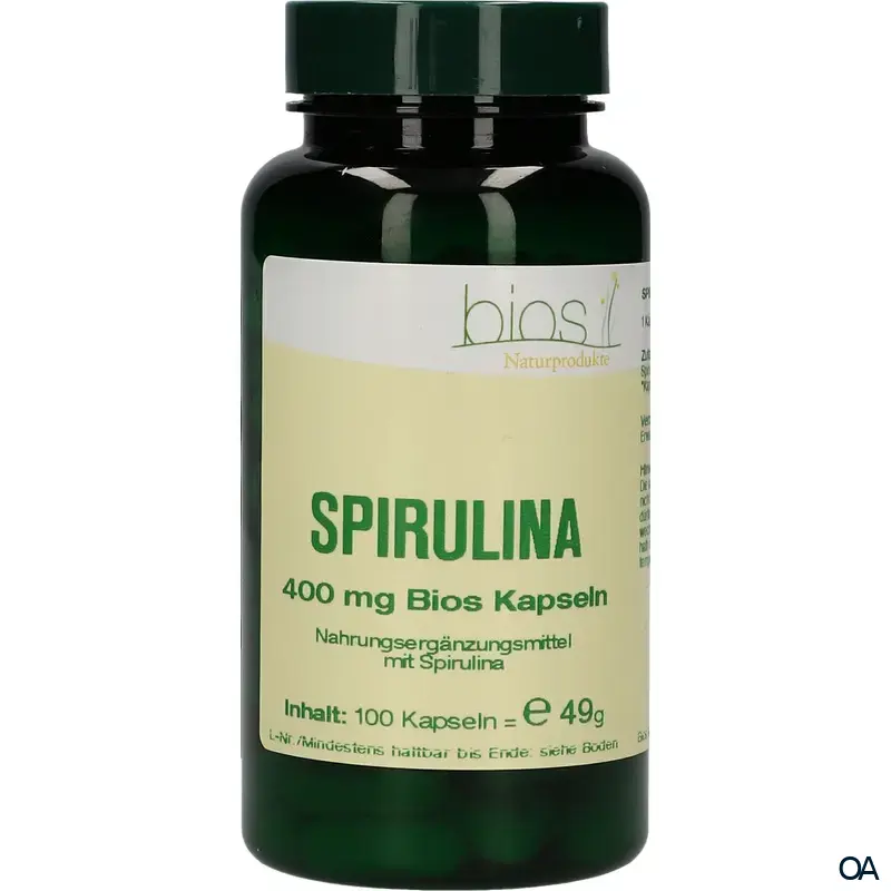 Bios Spirulina 400 mg Kapseln
