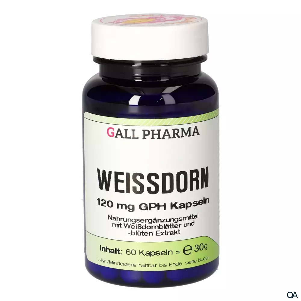 Gall Pharma Weißdorn 120 mg Kapseln Gall Pharma Weißdorn 120 mg Kapseln