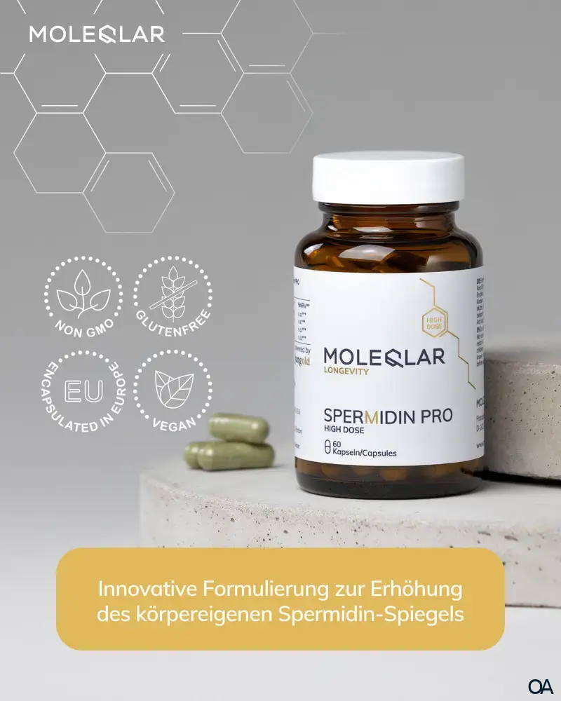 MoleQlar Longevity Spermidin PRO Kapseln