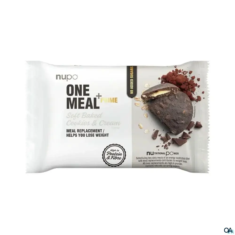 Nupo One Meal +Prime Soft Baked Cookies & Cream Nupo One Meal +Prime Soft Baked Cookies & Cream