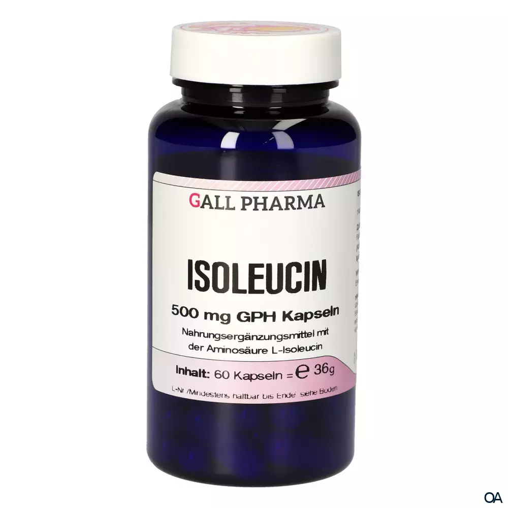 Gall Pharma Isoleucin 500 mg Kapseln Gall Pharma Isoleucin 500 mg Kapseln