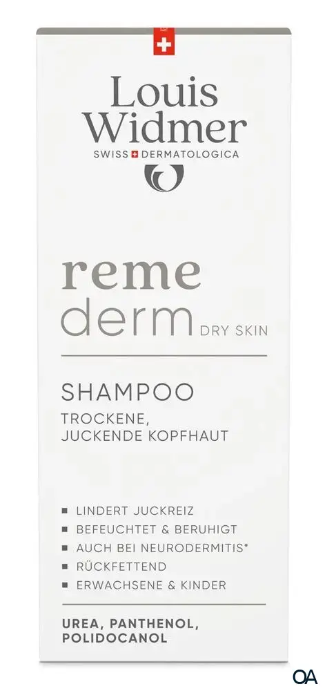 Louis Widmer Remederm Dry Skin Shampoo - leicht parfümiert