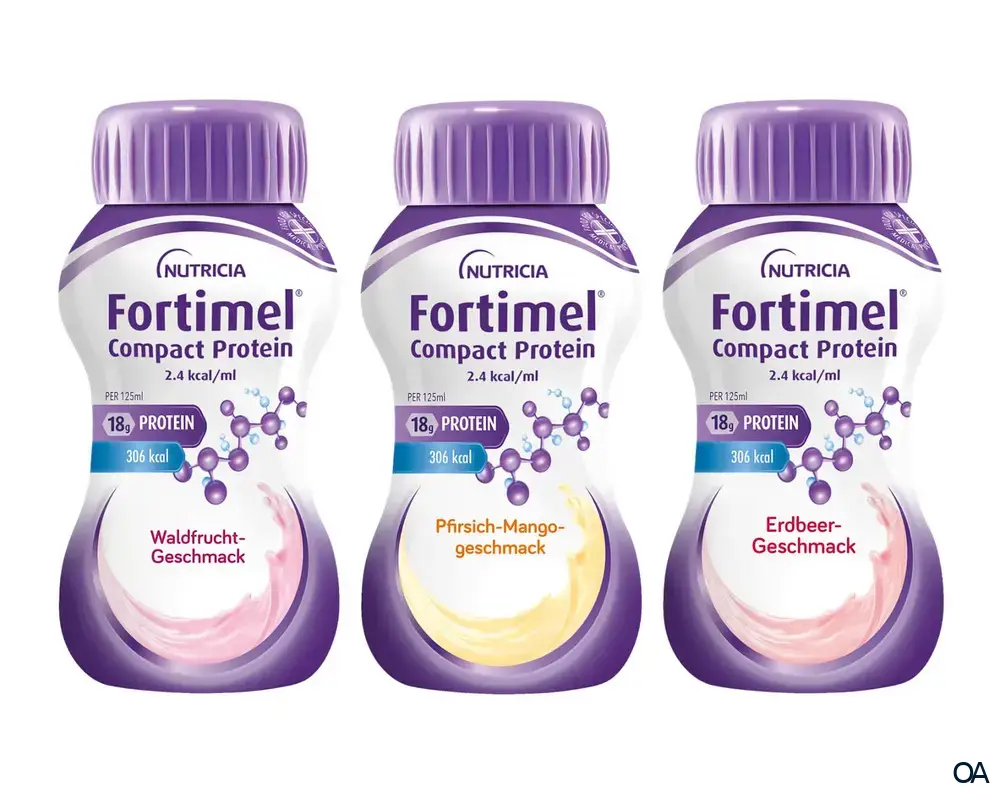 Nutricia Fortimel Compact Protein Fruchtig sortiert 125 ml