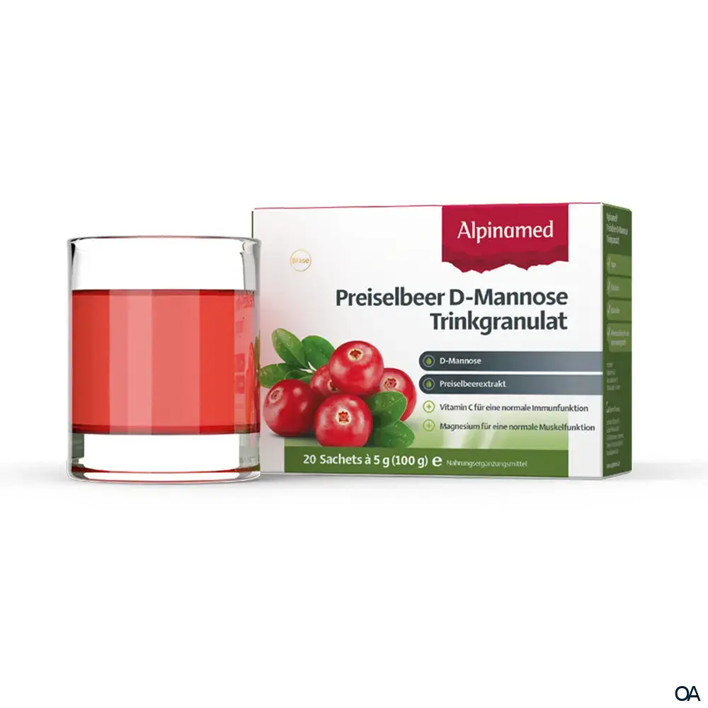 Alpinamed® Preiselbeer D-Mannose Trinkgranulat