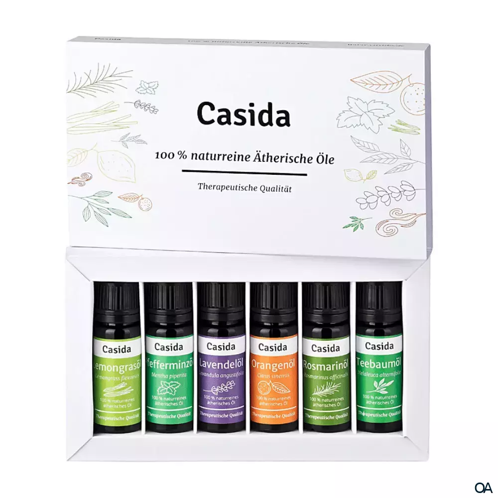 Casida TOP 6 Ätherische Öle Set Casida TOP 6 Ätherische Öle Set
