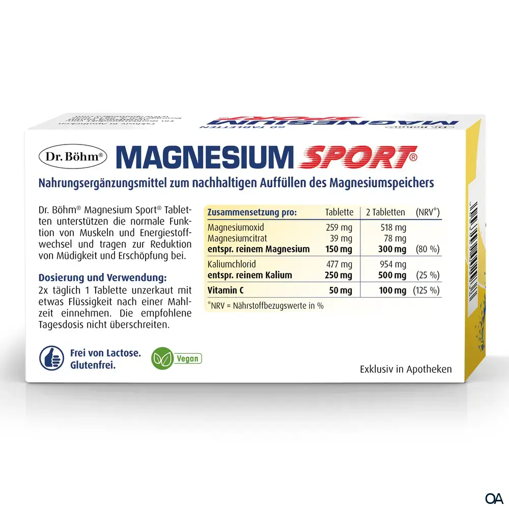 Dr. Böhm® Magnesium Sport® Tabletten