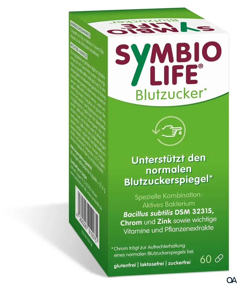 SymbioLife® Blutzucker* Kapseln SymbioLife® Blutzucker* Kapseln