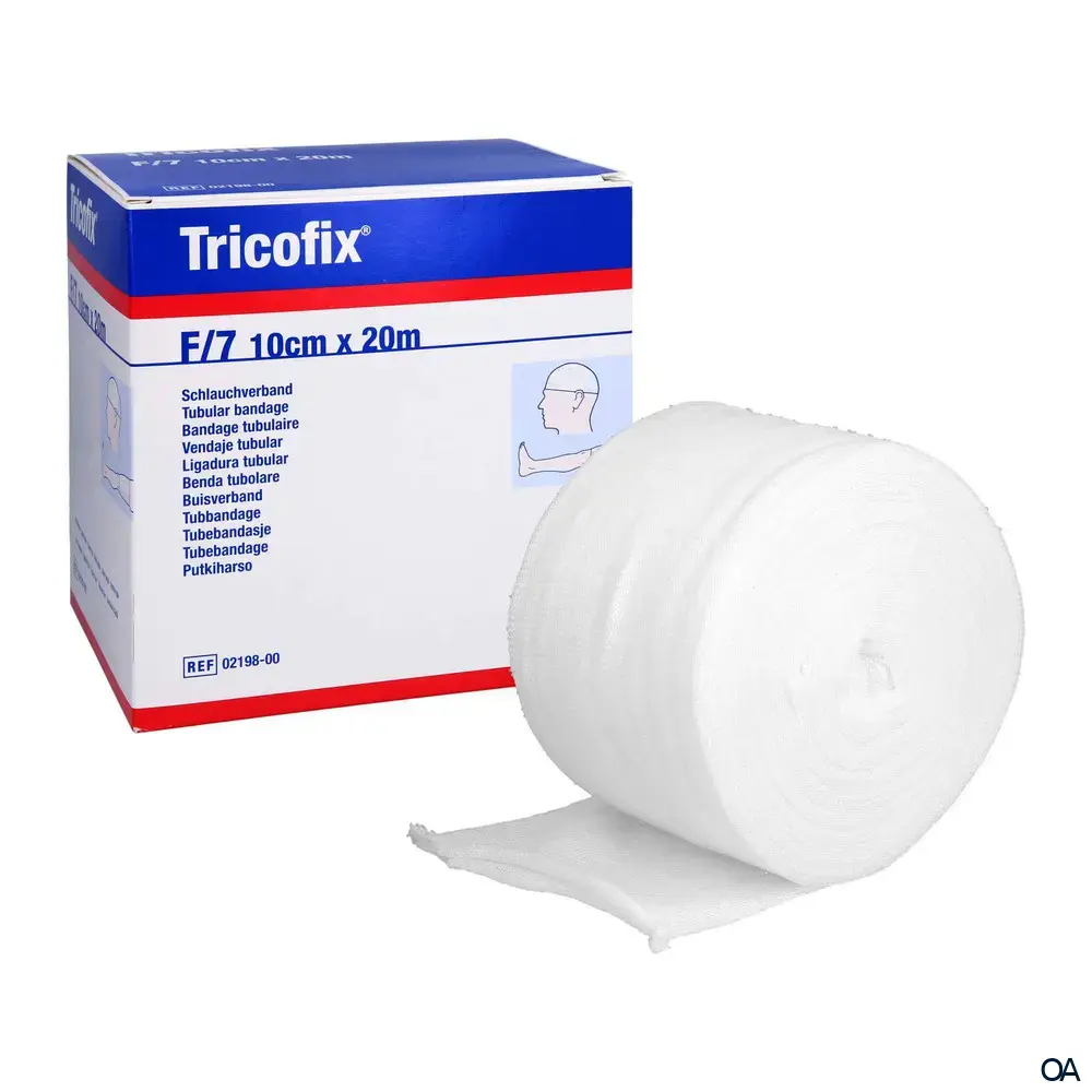 Tricofix® Schlauchverband Rolle - Oberschenkel und große Köpfe - F/7 - 20 m x 10,2 cm