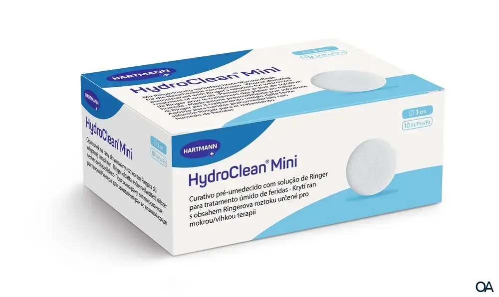 HydroClean® Mini hydroaktive Wundauflagen rund, steril, Ø 3 cm
