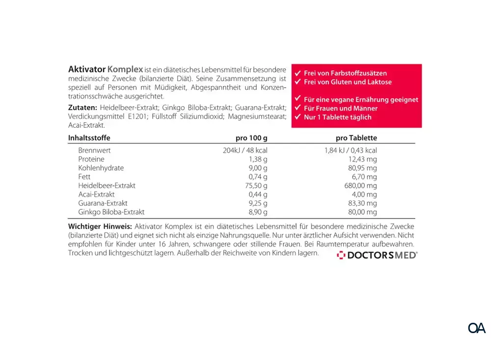 Doktorsmed® Aktivator Komplex