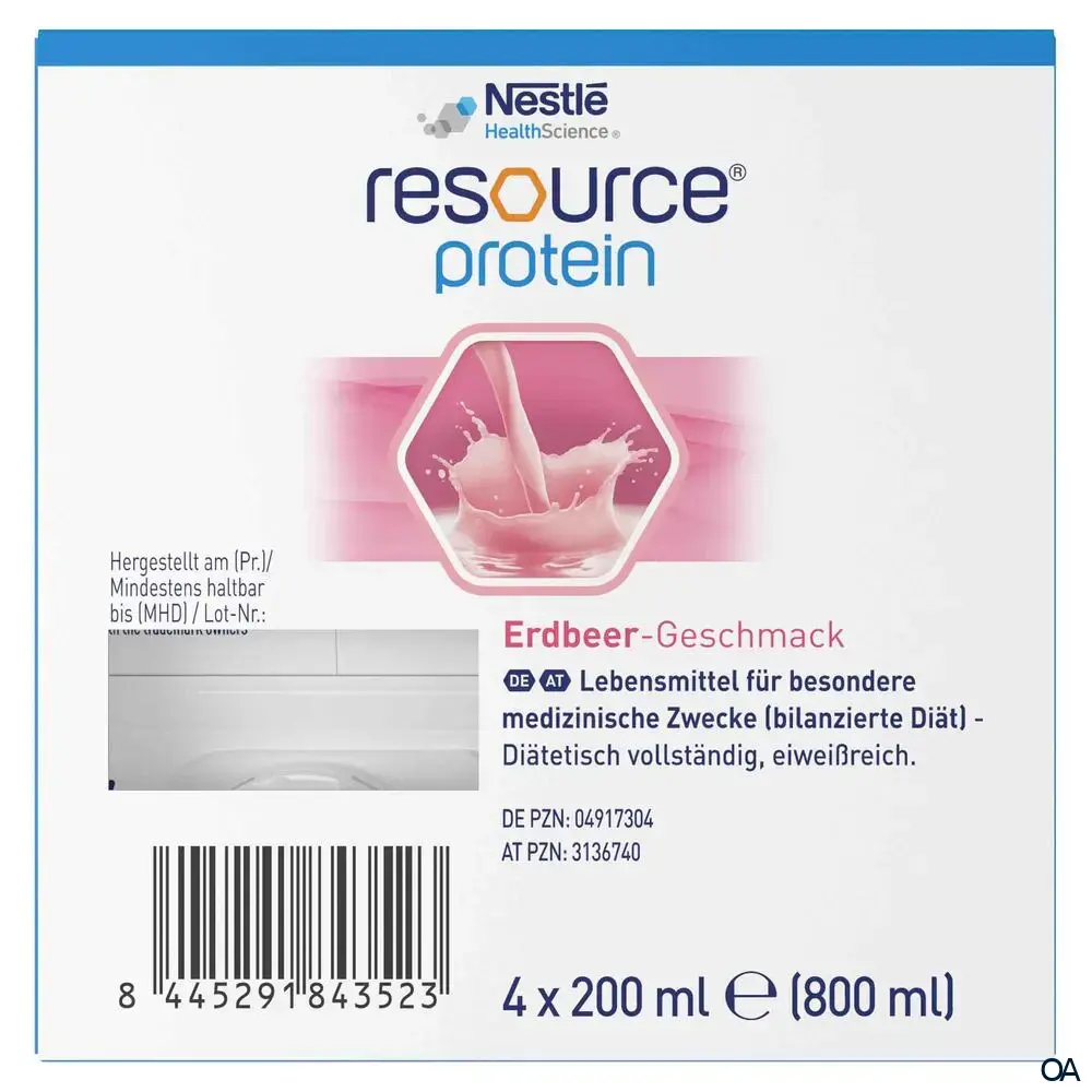 Resource® Protein Erdbeere Trinknahrung 200 ml