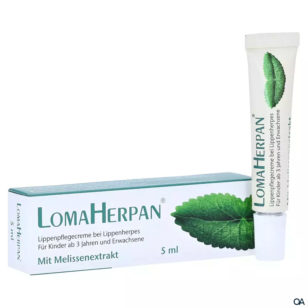 LomaHerpan® Lippenpflegecreme mit Melissenextrakt LomaHerpan® Lippenpflegecreme mit Melissenextrakt