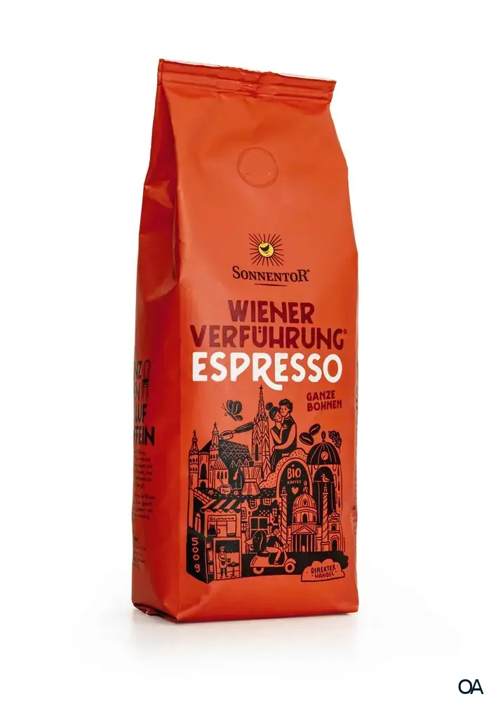 Sonnentor Espresso Kaffee ganze Bohne