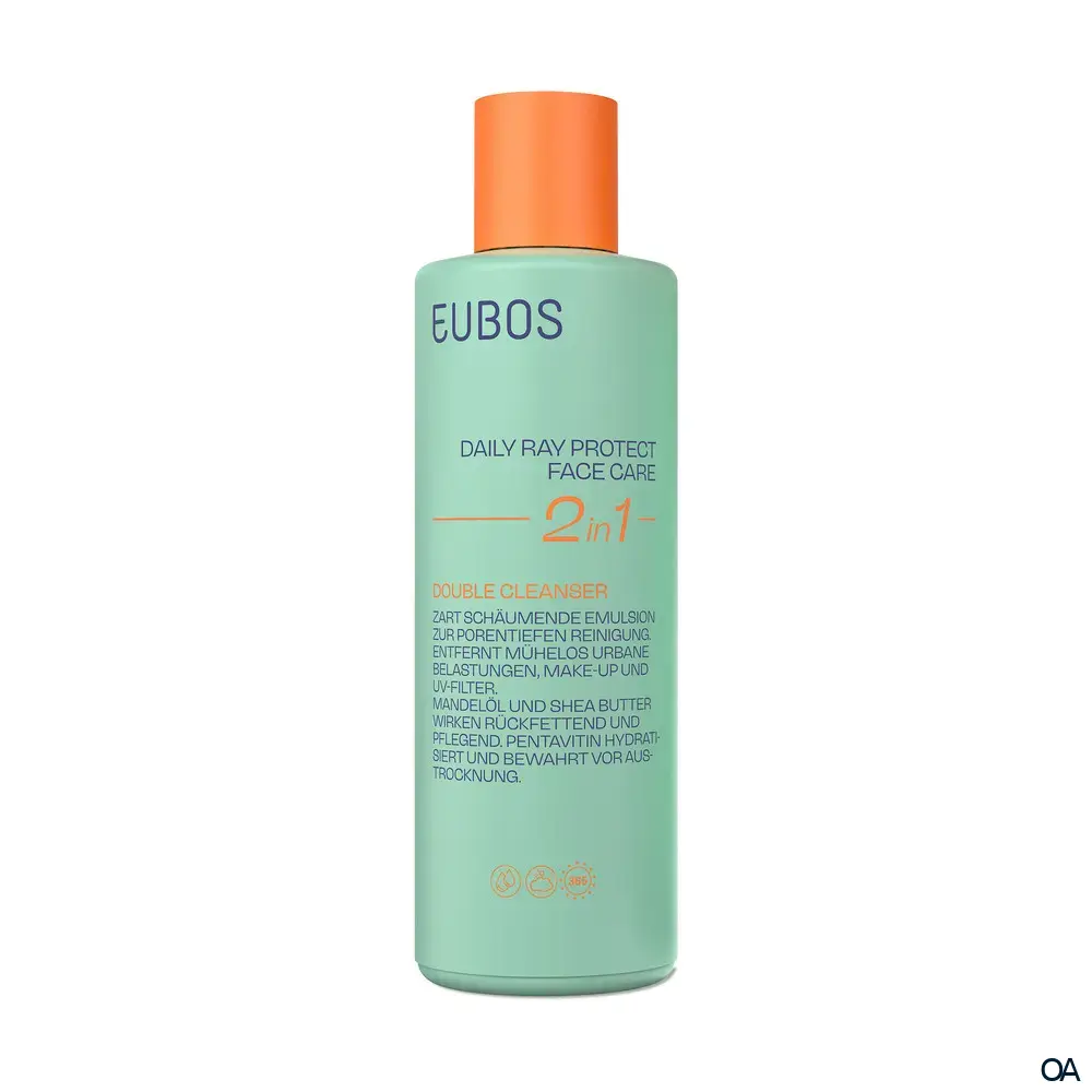 Eubos Daily Ray Protect Face Care 2in1 Double Cleanser