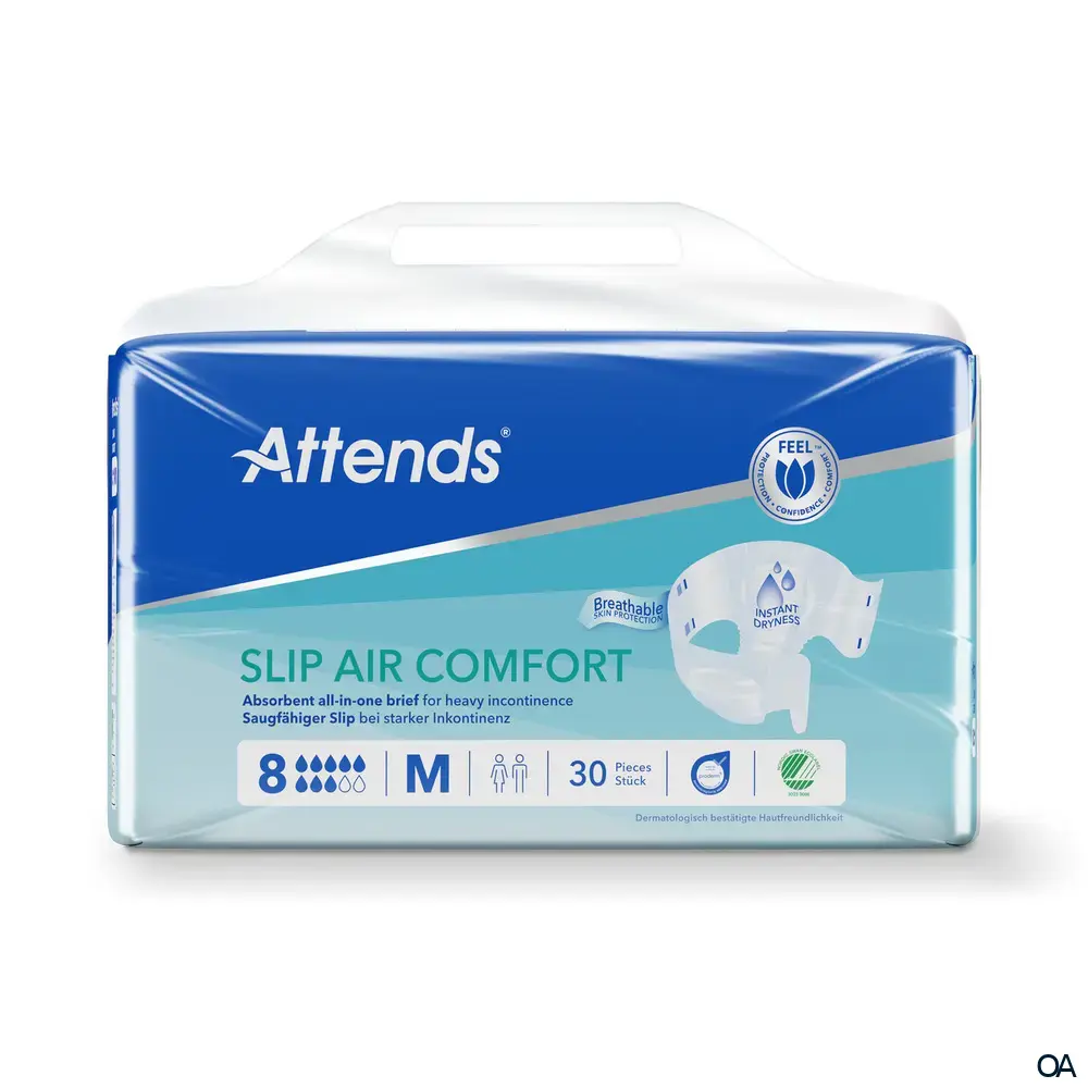 Attends Slip Air Comfort 8 M - Saugfähige Slips bei starker Inkontinenz