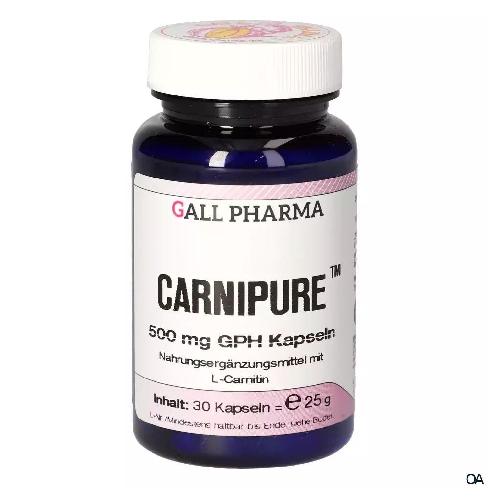 Gall Pharma Carnipure 500 mg Kapseln Gall Pharma Carnipure 500 mg Kapseln