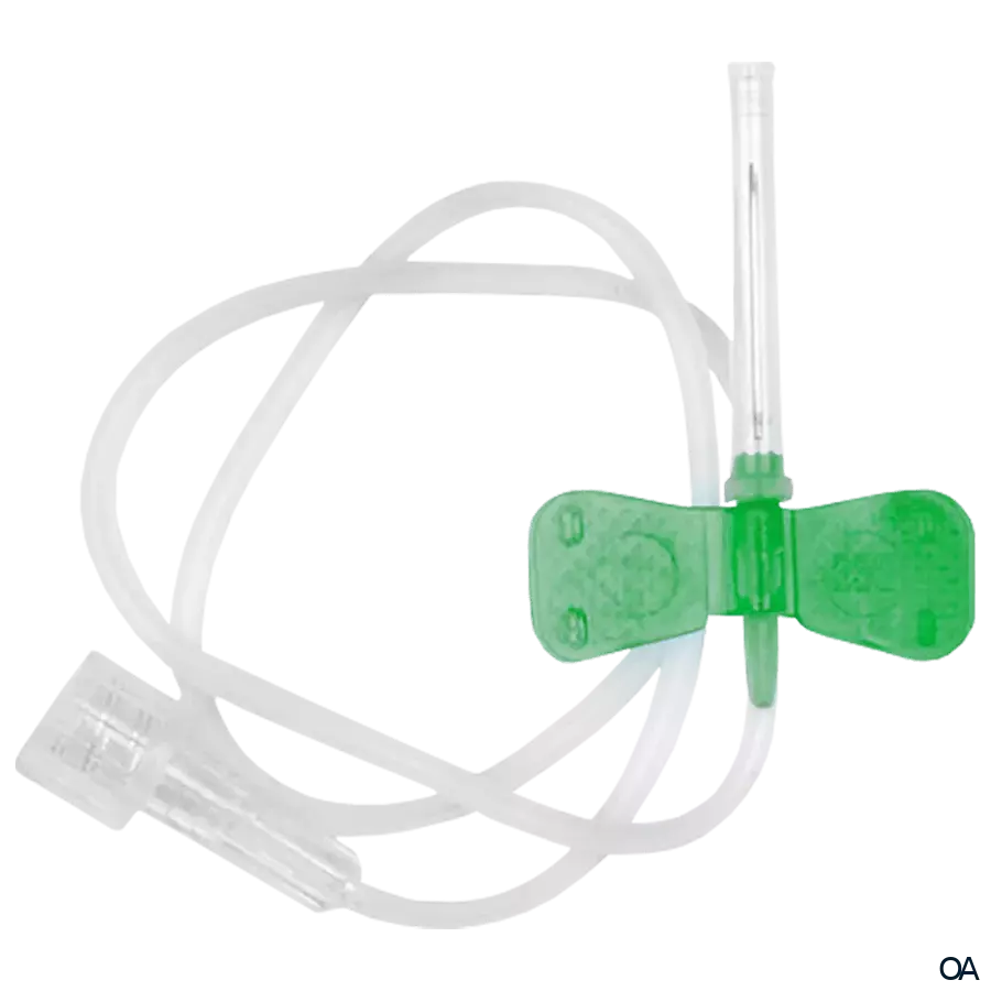 Wing-Flo Flügelkanülen 21 G, 19 x 0,8 mm, grün Wing-Flo Flügelkanülen 21 G, 19 x 0,8 mm, grün