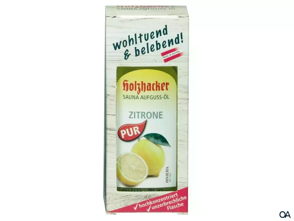 Holzhacker Sauna Aufguss-Öl Zitrone Holzhacker Sauna Aufguss-Öl Zitrone