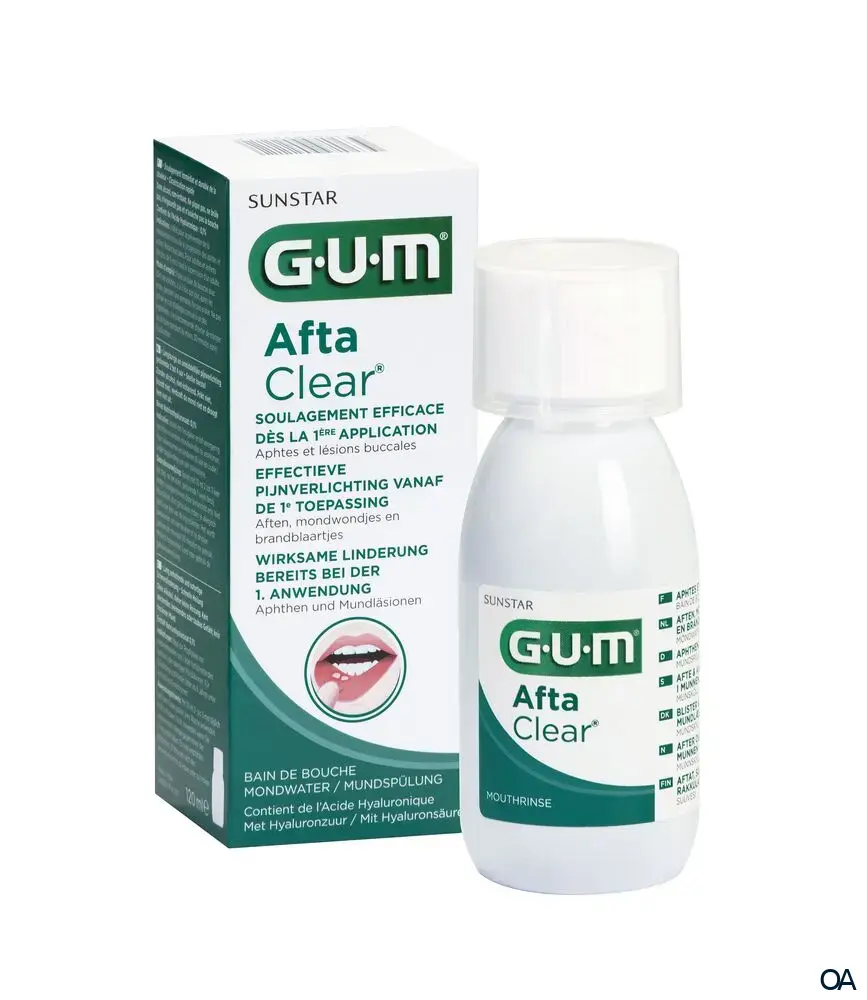 GUM® AftaCLEAR® Mundspülung