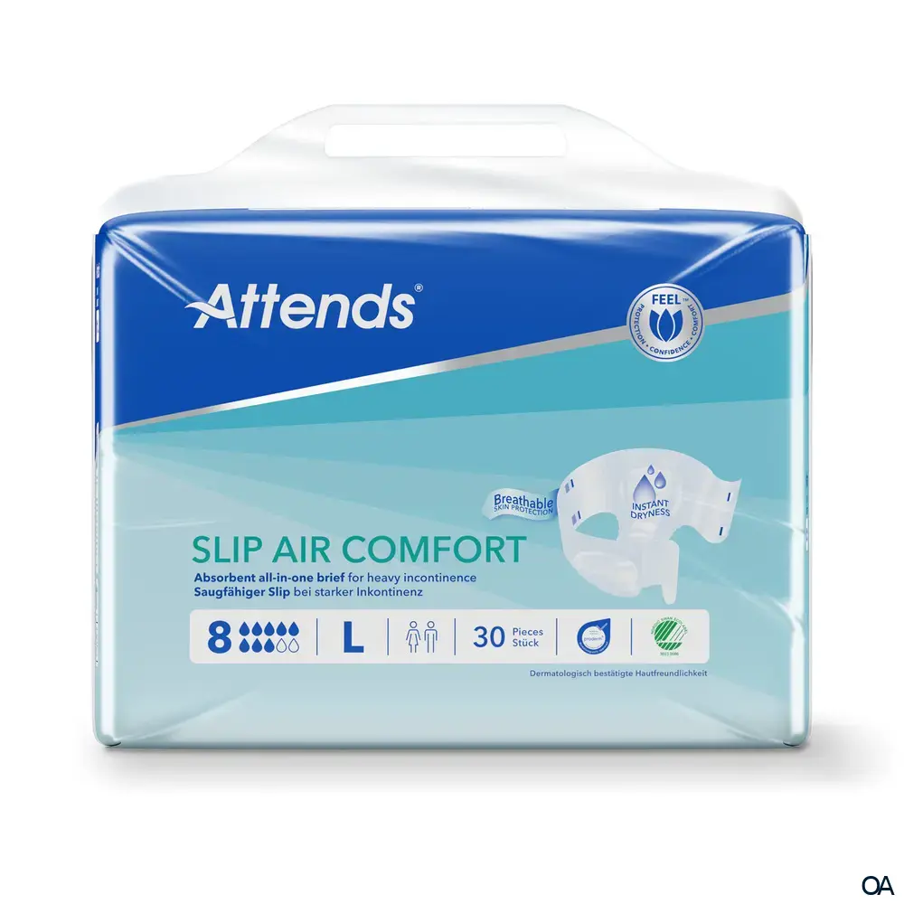 Attends Slip Air Comfort 8 L - Saugfähige Slips bei starker Inkontinenz