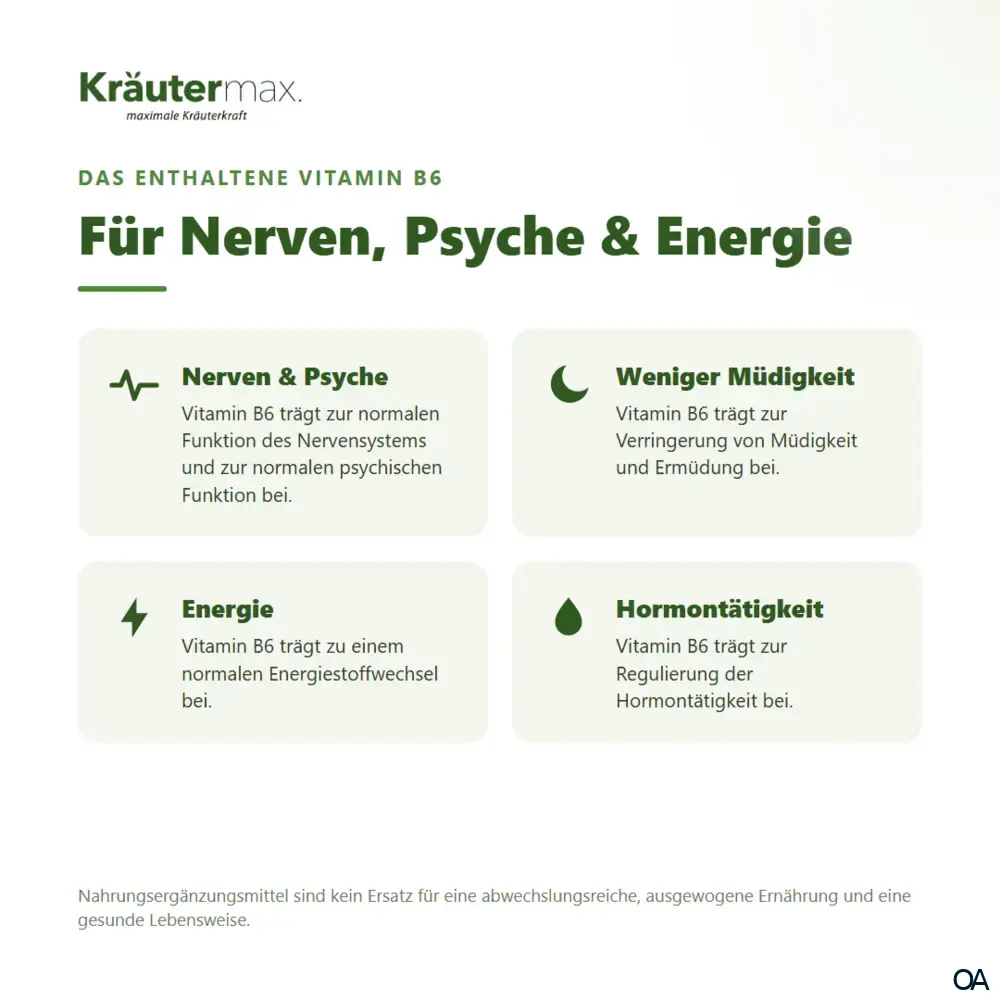 Kräutermax Antistress Kapseln