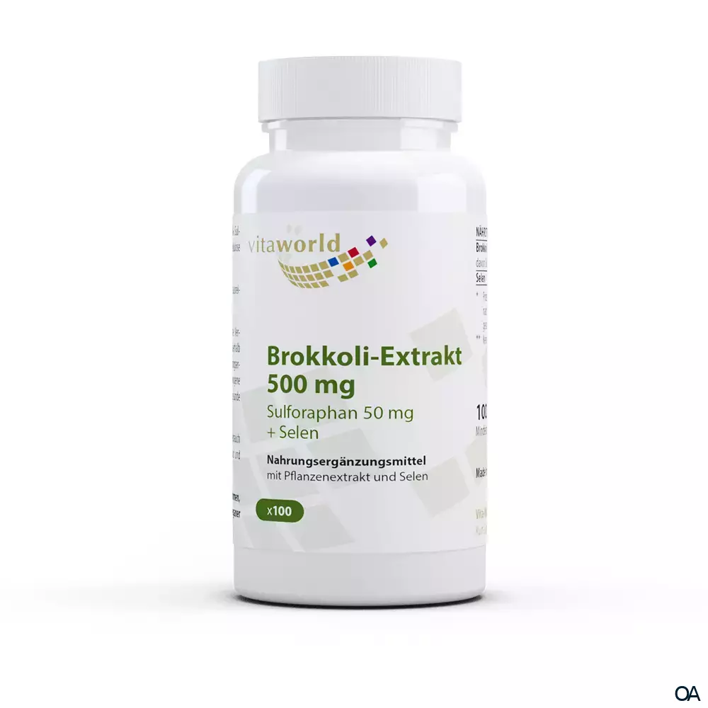 Vitaworld Brokkoli-Extrakt 500 mg Kapseln Vitaworld Brokkoli-Extrakt 500 mg Kapseln