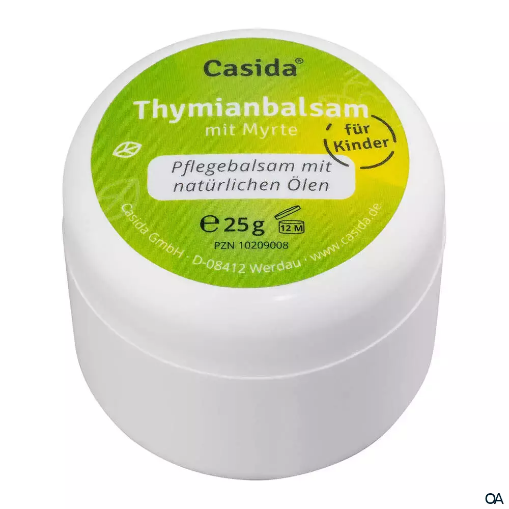 Casida Thymianbalsam mit Myrte für Kinder Casida Thymianbalsam mit Myrte für Kinder